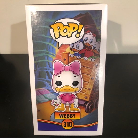 Funko pop Disney: DuckTales - Webby 3.75" Funko Vinyl NIB - Picture 4 of 6